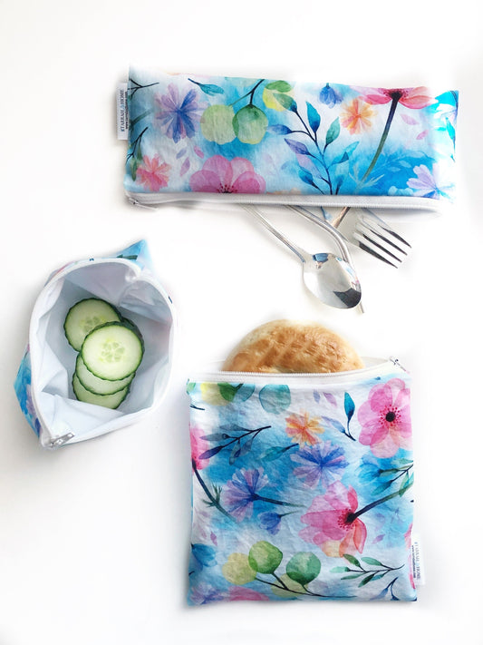 Bundle Spring Floral Snack Bags