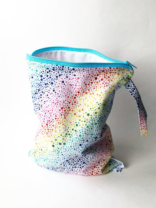 Rainbow Bubble Wet Bag