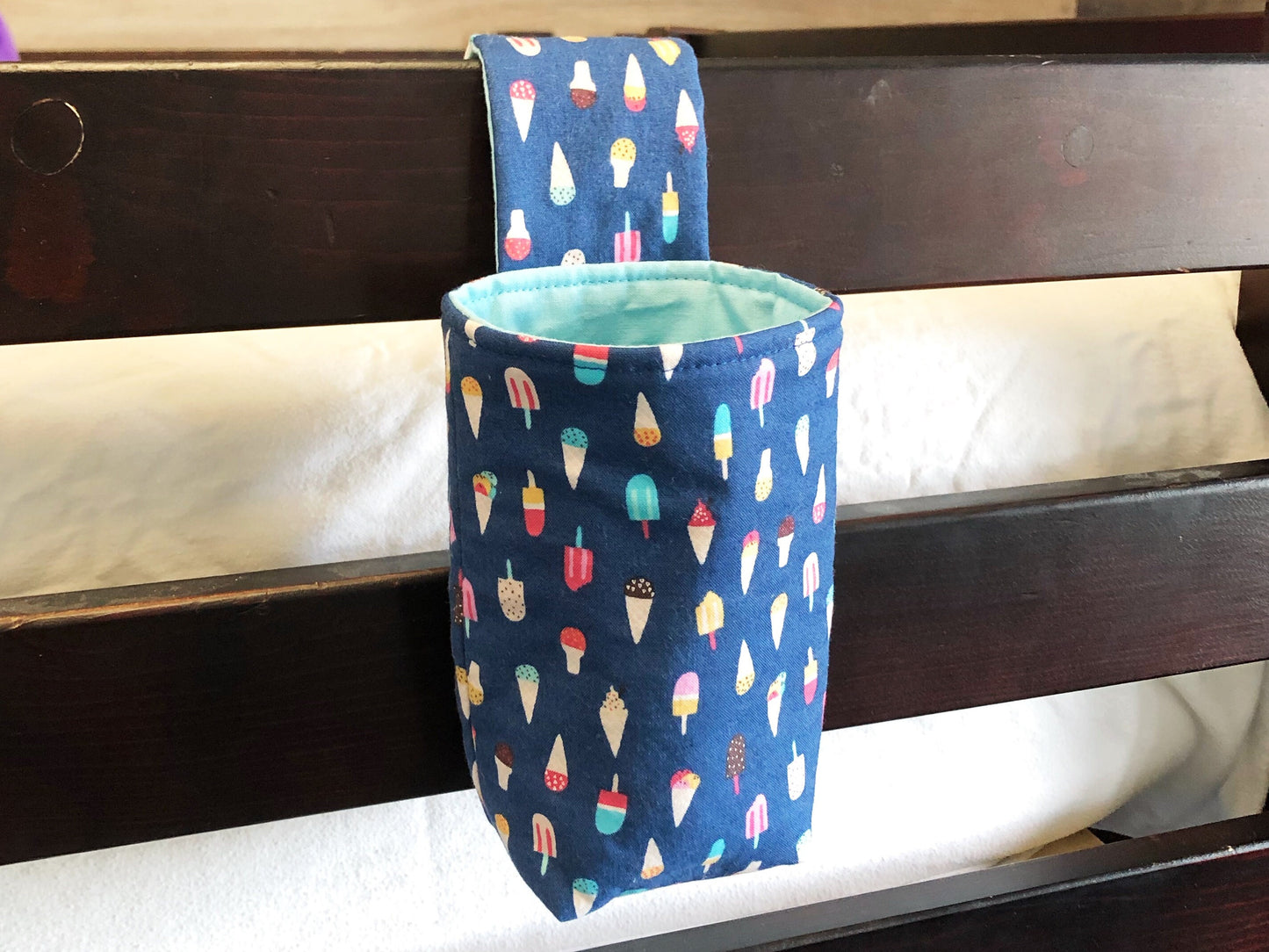 Drink/Accessory Holder in Popsicle Print