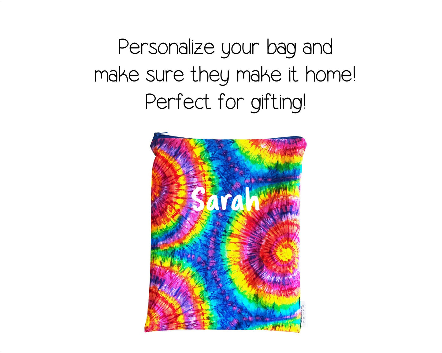 Tie Dye Wet Bag