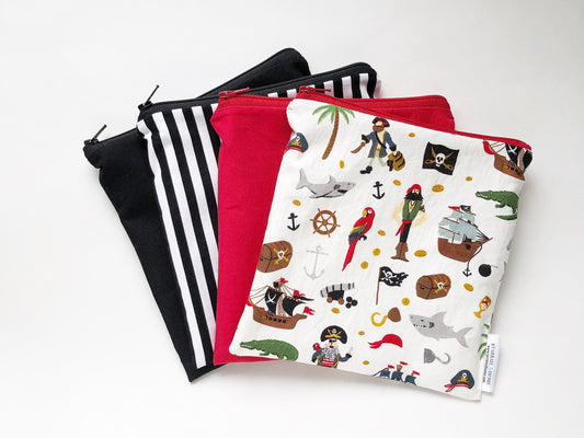 Bundle Pirate Theme Reusable Bags